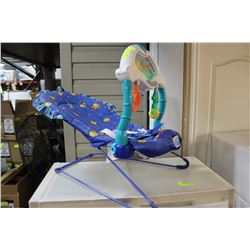 INFANT BOUNCER WITH ACTIVITY CENTER