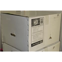 NEW 20 PIECE SET OF BONE CHINA DISHES