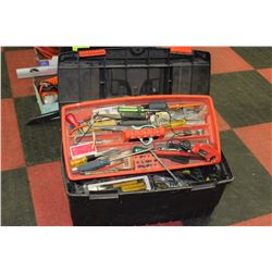 B & D TOOLBOX W/ CONTENTS