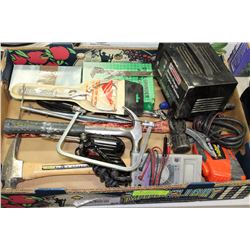 FLAT OF ASSORTED TOOLS