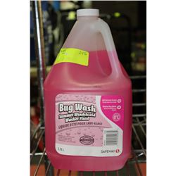 3.78 LITRES BUG WASH WINDSHEILD WASHER FLUID
