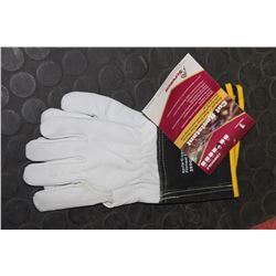 PAIR OF CUT RESISTANT GOAT GRAIN DRIVERS GLOVES