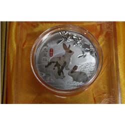 YEAR OF THE RABBIT LARGE COLLECTOR COIN
