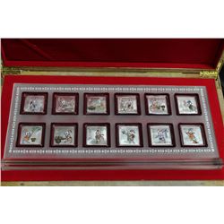 YEAR OF THE RABBIT 12 COIN SET