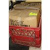 Image 1 : CRATE OF TWO 50 LB BOXES OF DRYWALL NAILS -