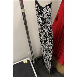 SEAN EXPRESS BEADED GOWN W/ DOUBLE SLITS