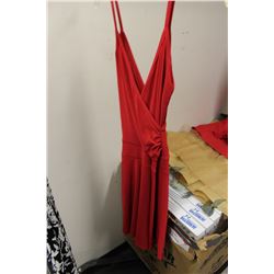 JOHNATHAN MARTIN RED BRIDESMAID DRESS