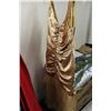 Image 1 : LORI ANN MERMAID STYLE GOLDEN BRIDESMAIDS DRESS