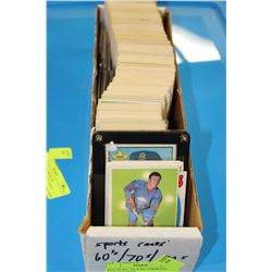 BOX OF 60s, 70s & 80s ASSORTED SPORTS CARDS