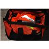 Image 1 : ORANGE TOOL BAG W/ CONTENTS