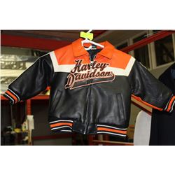 CHILDRENS AUTHENTIC HARLEY DAVIDSON JACKET WITH