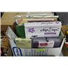 Image 1 : BOX OF NEW SCRAPBOOKING SUPPLIES W/