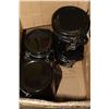 Image 1 : SET OF 4 CERAMIC CANISTERS