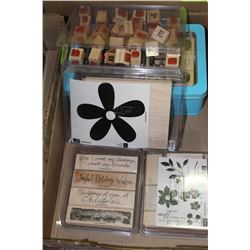BOX OF NEW ARTS & CRAFTS STAMP PAD SETS