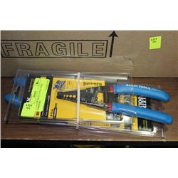 2 PAIRS OF 'KLIEN TOOLS' WIRE STRIPPERS