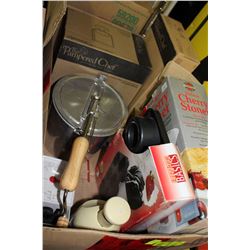 BOX W/ NEW PAMPERED CHEF COOKIE