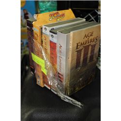 BUNDLE OF 6 PC STRATEGY GAMES