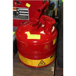 JUSTRITE SAFETY FUEL CAN