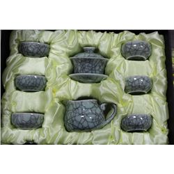 NEW CHINESE TEA SET IN BOX - NEVER USED