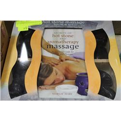 HOT STONES MASSAGE KIT & BOOK
