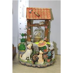 MUSICAL BOX WISHING WELL ORNAMENT