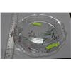 Image 1 : FANCY GLASS ETCHED SERVING PLATTER