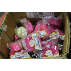 BOX  FULL OF PARTY STREAMERS ( ASSORTED COLOURS )