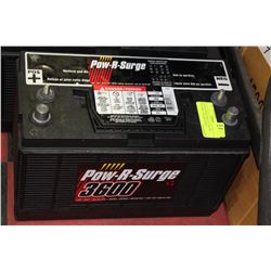 POW-R-SURGE 3600 12V TRUCK BATTERY - RATING 810CA
