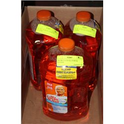 3-2.4 LITRE BOTTLES ALL PURPOSE CLEANER