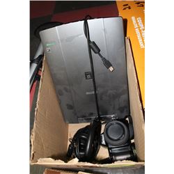 BOX OF ASSORTED ELECTRONICS