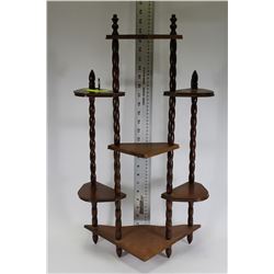 7 TIER WOODEN SHELF