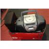 Image 1 : BOX WITH WORKING CD PLAYER & MUSIC CDs ETC