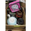 Image 1 : BOX W/ TEA KETTLE, HELLO KITTY LUNCH KIT, MUSICAL