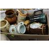 Image 1 : BOX OF MISCELLANEOUS BEER STEINS
