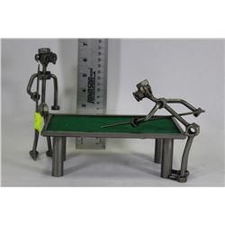 HANDCRAFTED POOL PLAYERS ORNAMENT