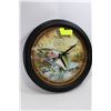 Image 1 : RAINBOW TROUT WALL CLOCK - RUNNING