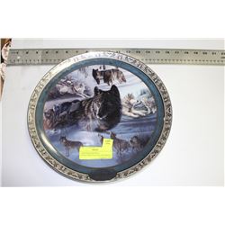 " NORTHERN MAJESTY" COLLECTORS PLATE BY DAN SMITH
