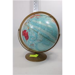 LARGE VINTAGE WORLD GLOBE