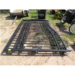 Pair of 10 ft wrought iron gates -New