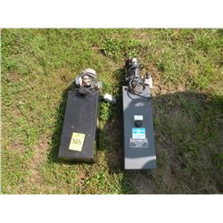 Qty 2 hydraulic pumps