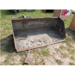 72" skidloader bucket