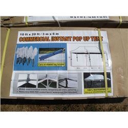 10 x 20 commercial pop-up tent -New