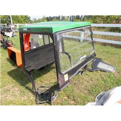 Cozy cab for John Deere Gator