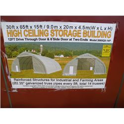 30 x 65 storage building -New
