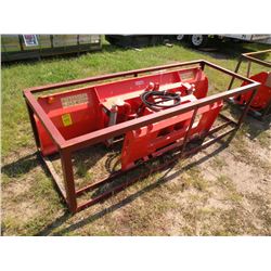 7 ft dozer/snowblade for skidloader -New