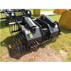 72" Heavy Duty rock grapple -New