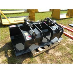 72" twin cylinder bucket grapple -New