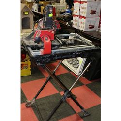 HUSKY WET TILE SAW WITH STAND