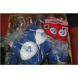 BOX OF CHILDRENS SLIPPERS BLUE JAYS
