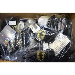 BOX OF CHILDRENS SLIPPERS BATMAN